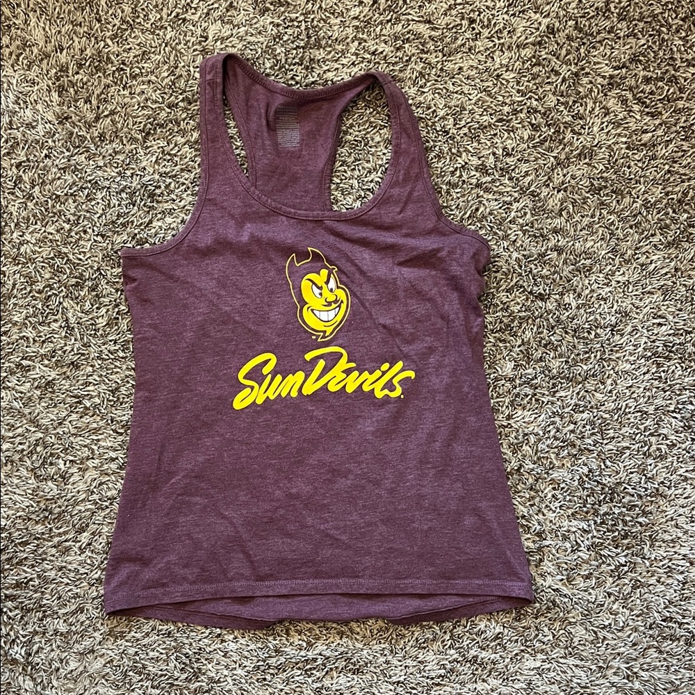 Women's ASU Sun devil Racerback Tank Top